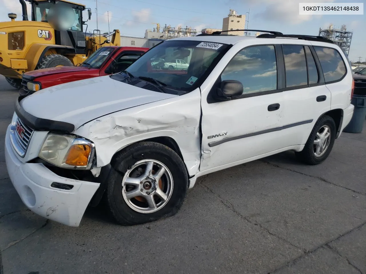 2006 GMC Envoy VIN: 1GKDT13S462148438 Lot: 72554054