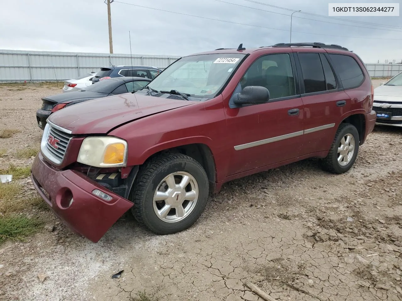 2006 GMC Envoy VIN: 1GKDT13S062344277 Lot: 72721454