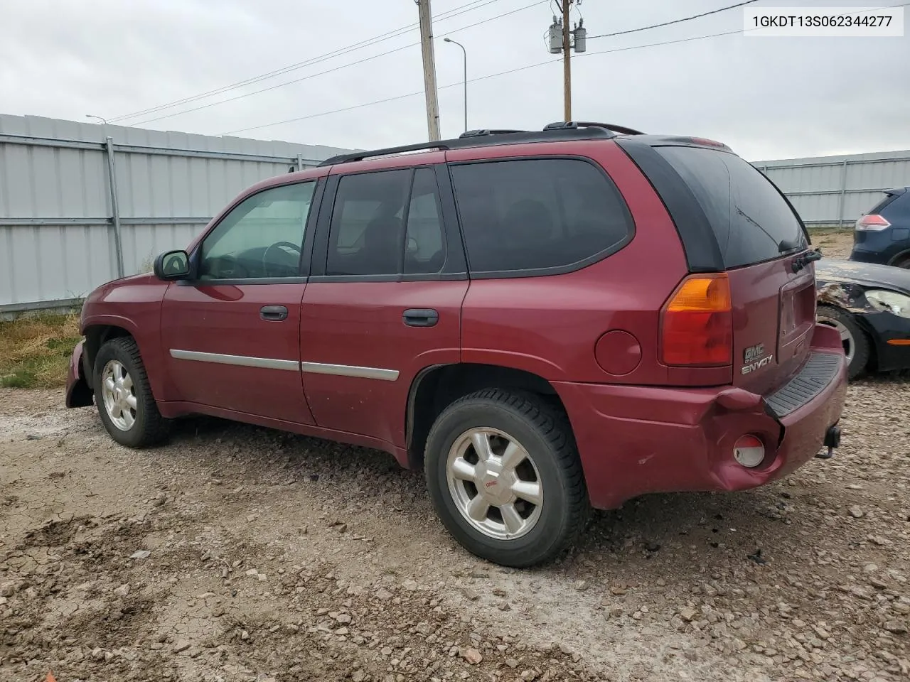 2006 GMC Envoy VIN: 1GKDT13S062344277 Lot: 72721454