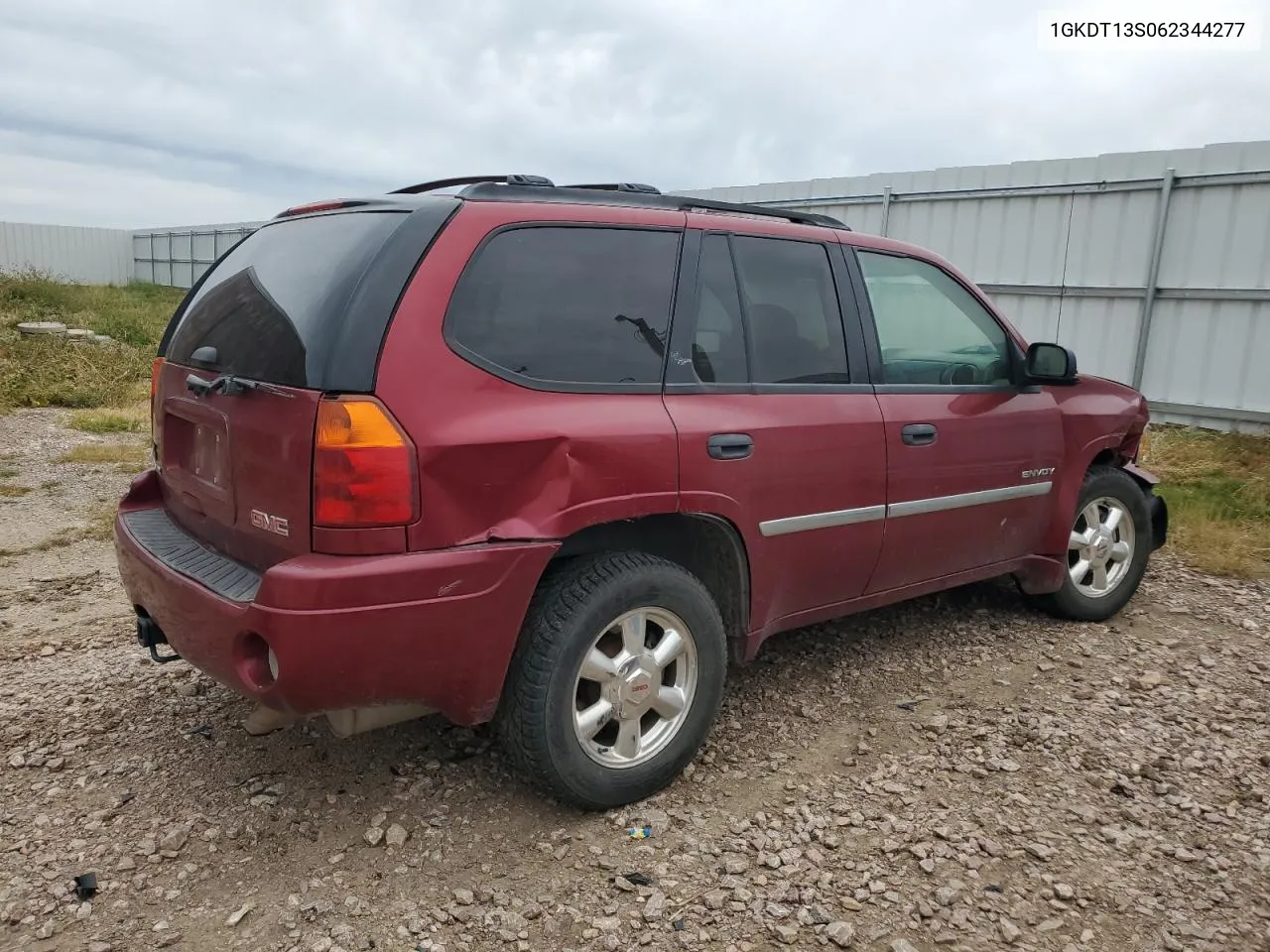 2006 GMC Envoy VIN: 1GKDT13S062344277 Lot: 72721454