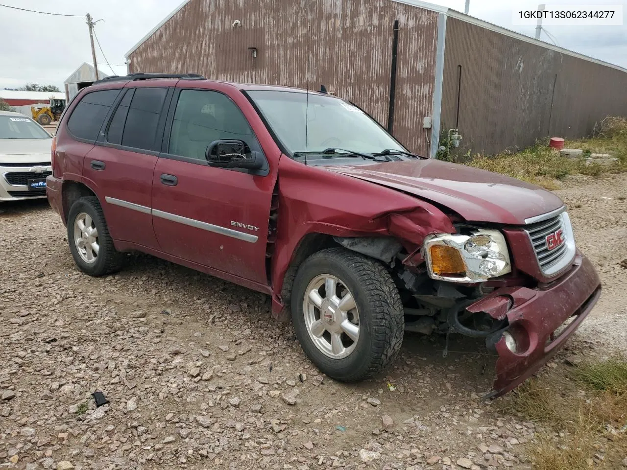 2006 GMC Envoy VIN: 1GKDT13S062344277 Lot: 72721454