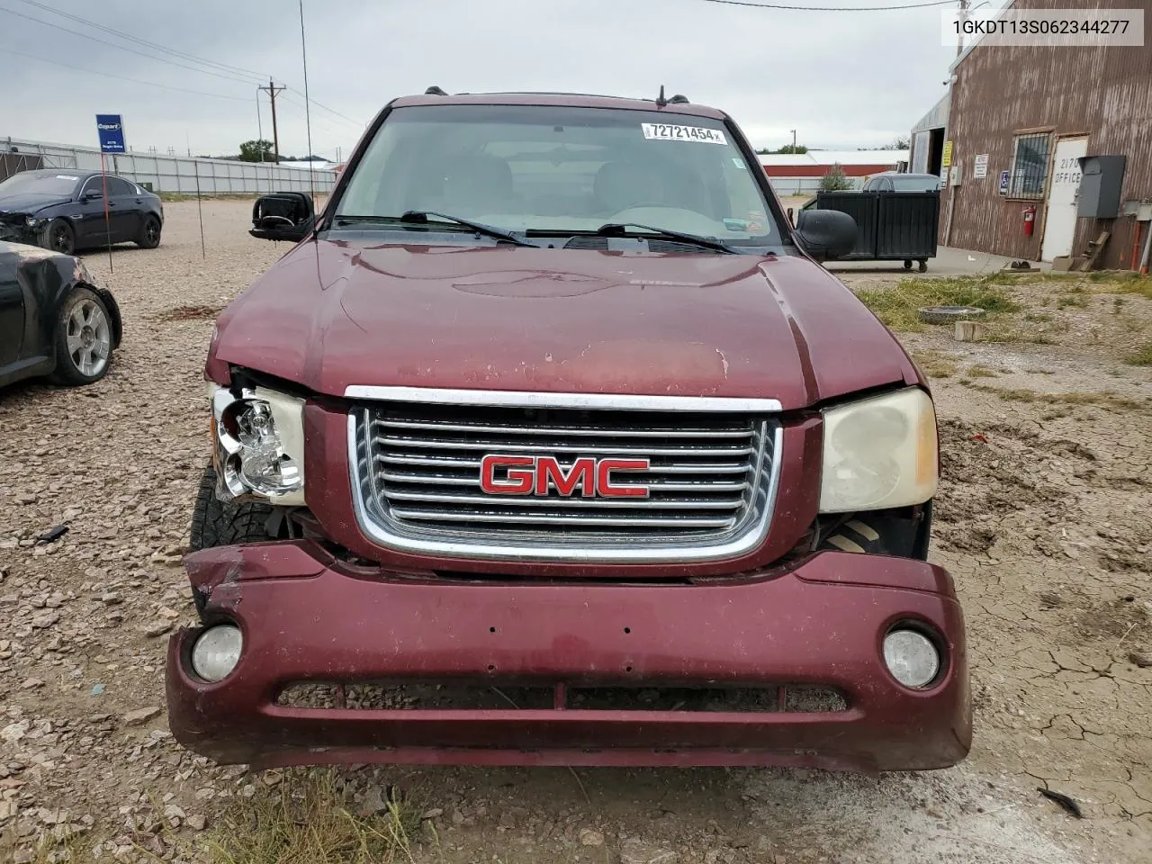 2006 GMC Envoy VIN: 1GKDT13S062344277 Lot: 72721454