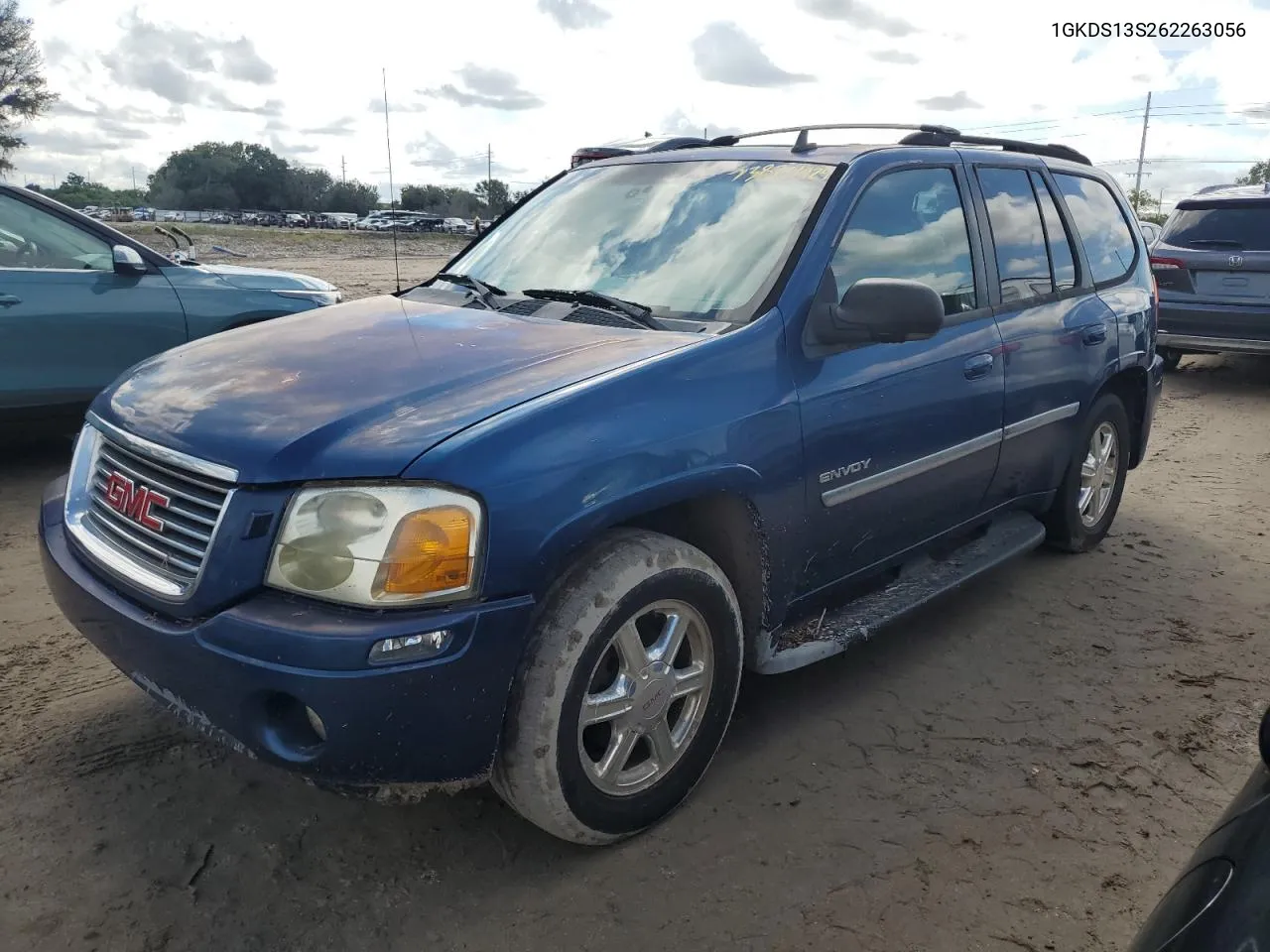 2006 GMC Envoy VIN: 1GKDS13S262263056 Lot: 73824924