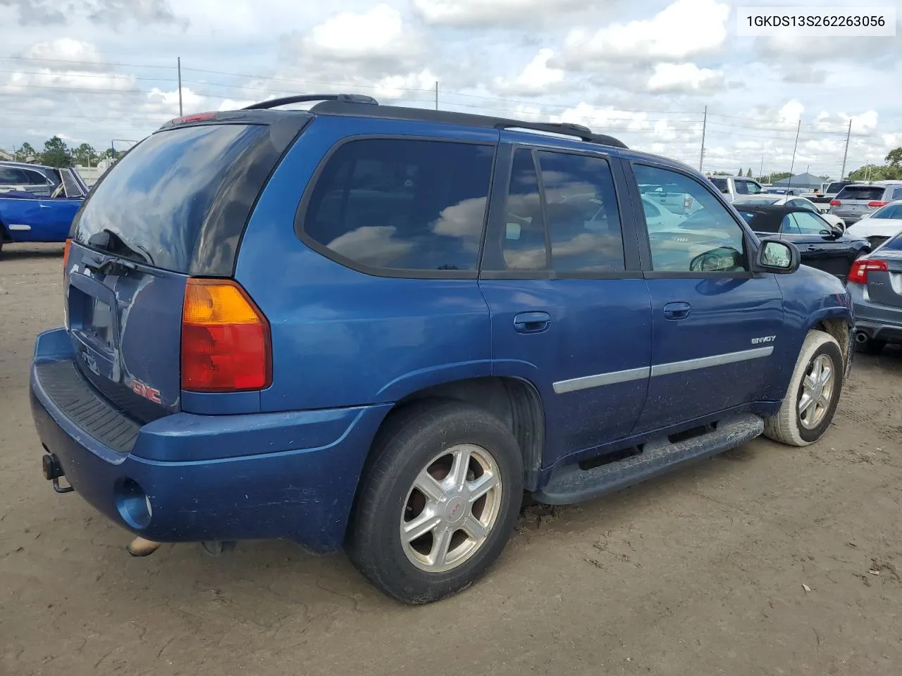 2006 GMC Envoy VIN: 1GKDS13S262263056 Lot: 73824924