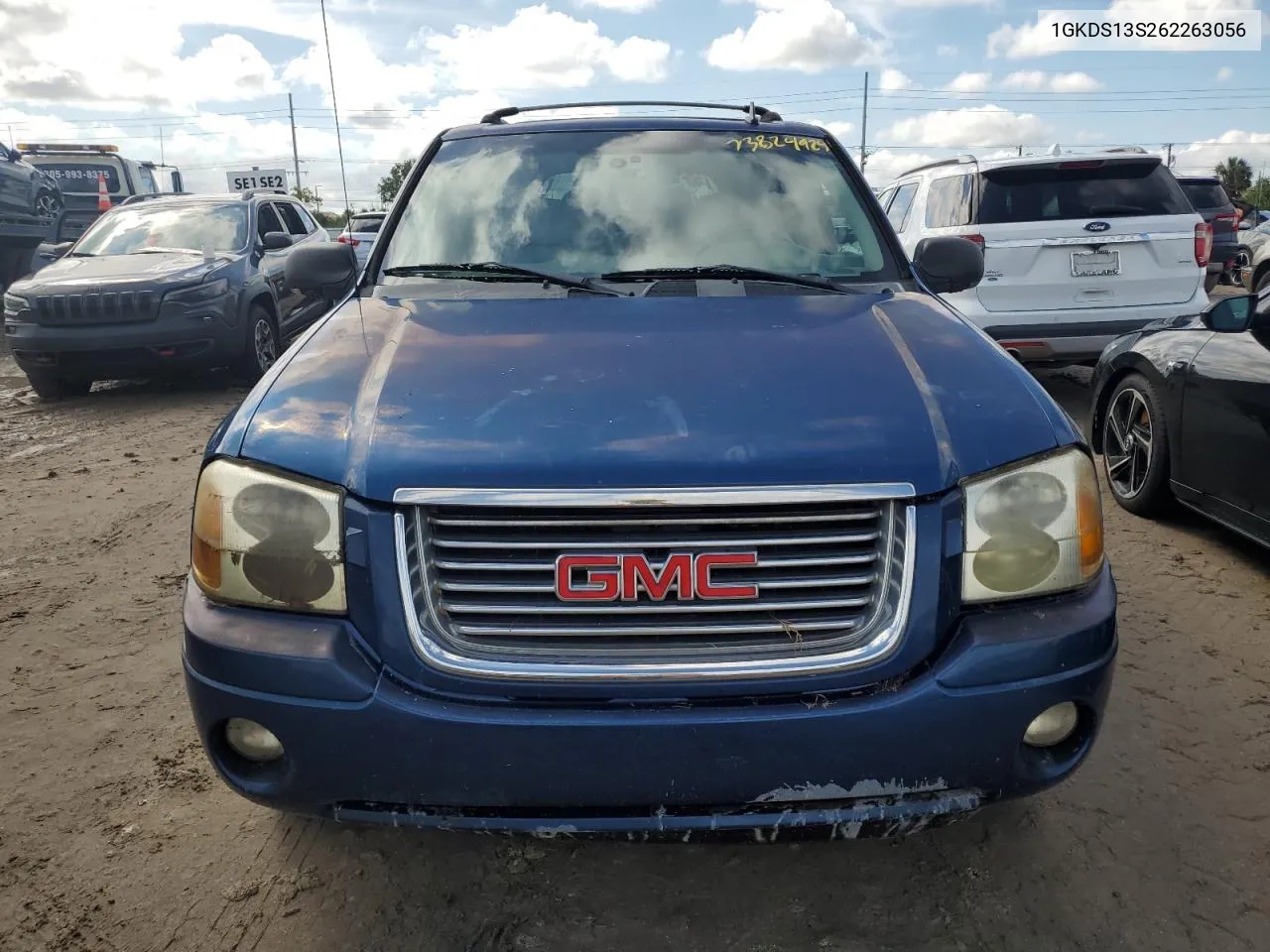 2006 GMC Envoy VIN: 1GKDS13S262263056 Lot: 73824924