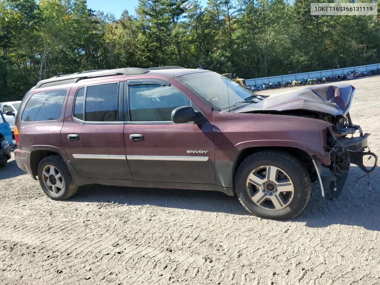 2006 GMC Envoy Xl VIN: 1GKET16S166131119 Lot: 74314044