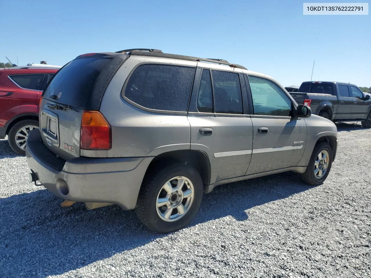 2006 GMC Envoy VIN: 1GKDT13S762222791 Lot: 74370224