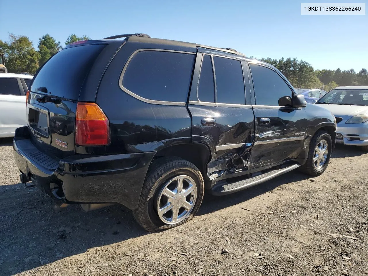 2006 GMC Envoy VIN: 1GKDT13S362266240 Lot: 75223264