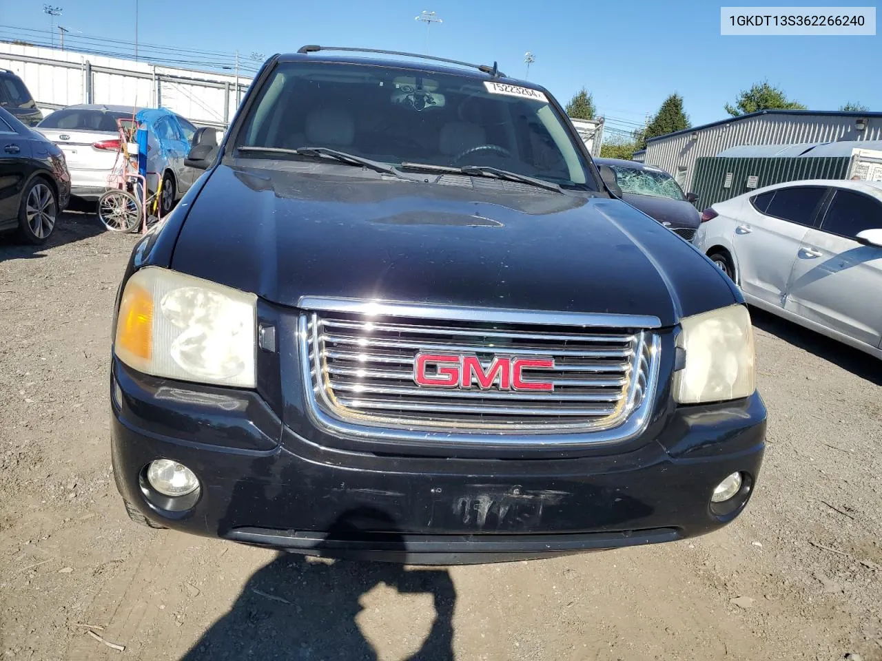 2006 GMC Envoy VIN: 1GKDT13S362266240 Lot: 75223264