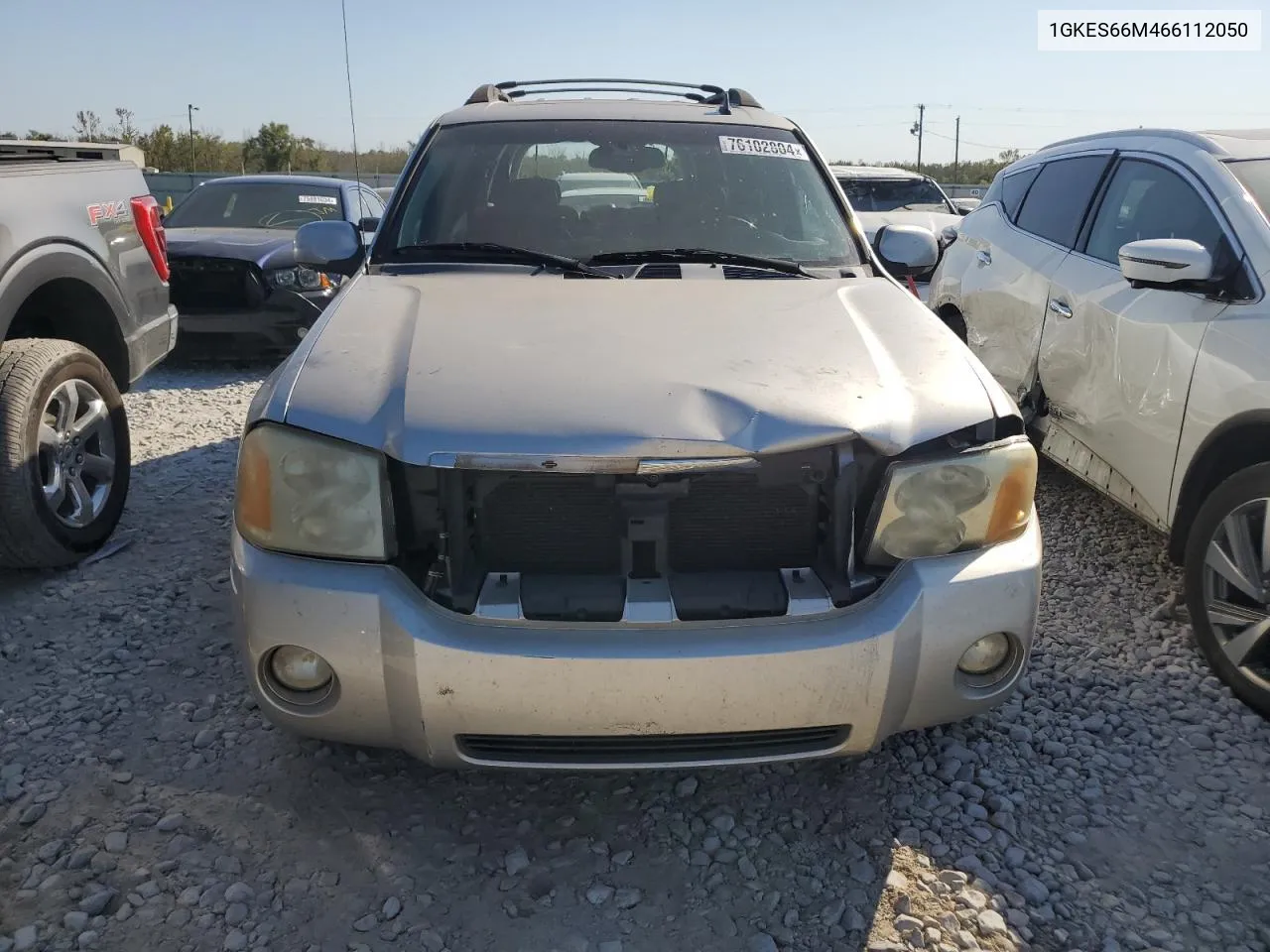 2006 GMC Envoy Denali Xl VIN: 1GKES66M466112050 Lot: 76102804