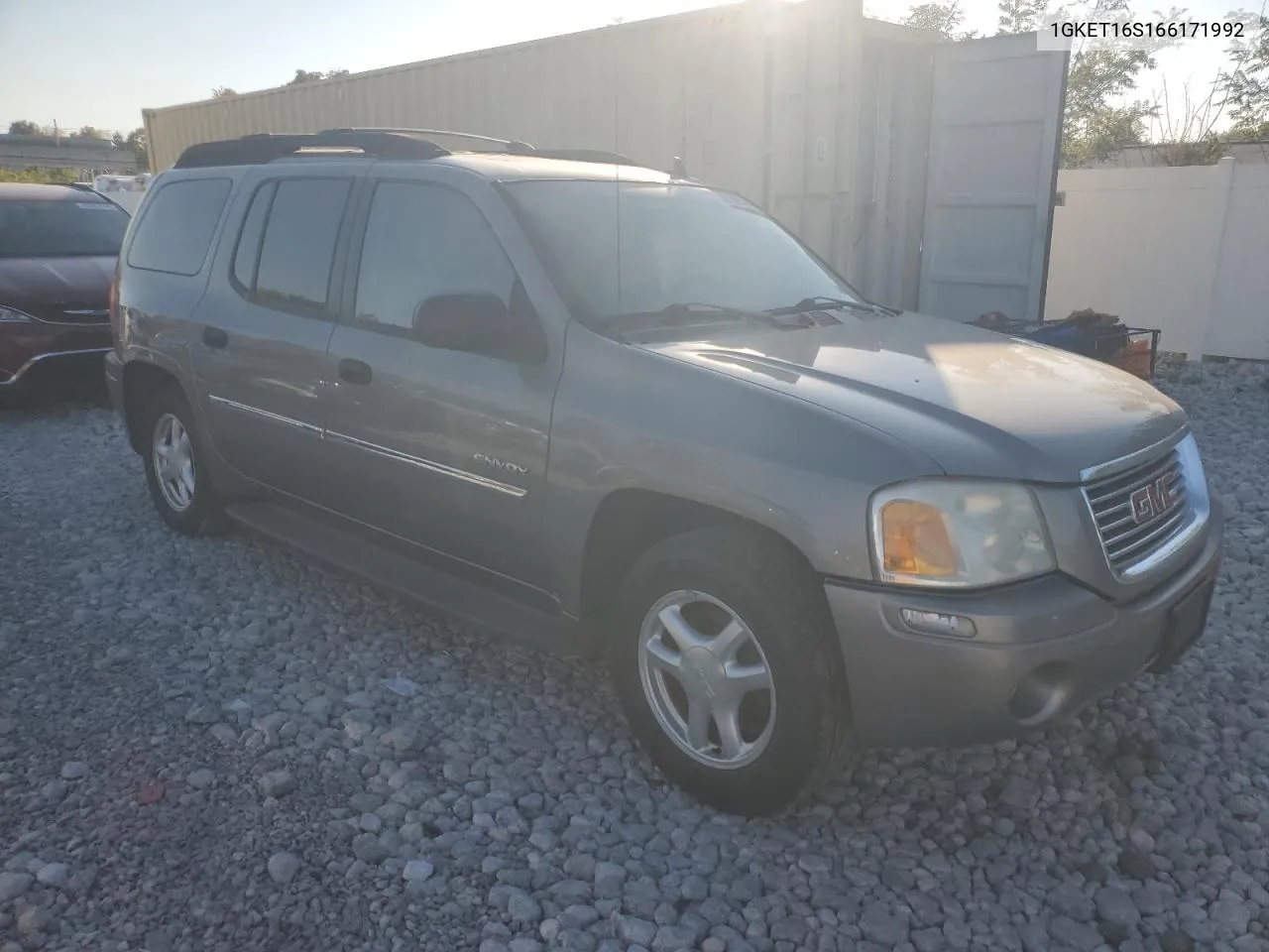 2006 GMC Envoy Xl VIN: 1GKET16S166171992 Lot: 76676894