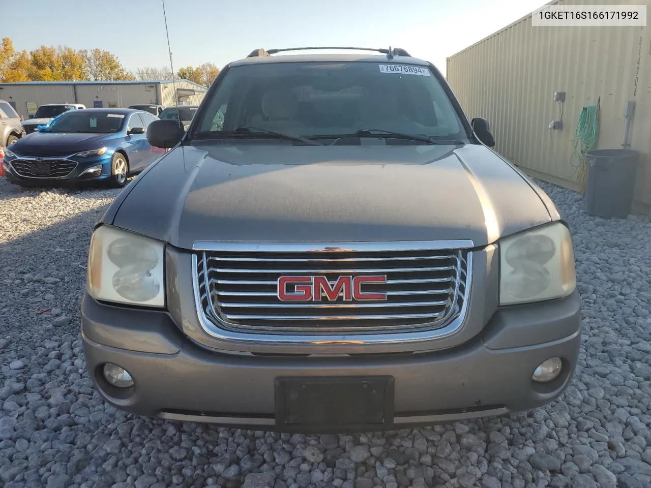 2006 GMC Envoy Xl VIN: 1GKET16S166171992 Lot: 76676894