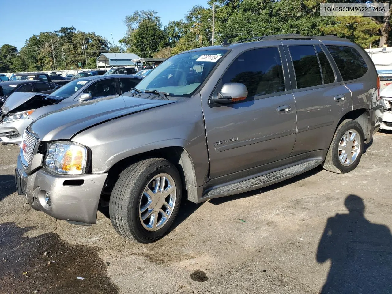 2006 GMC Envoy Denali VIN: 1GKES63M962257466 Lot: 76821124