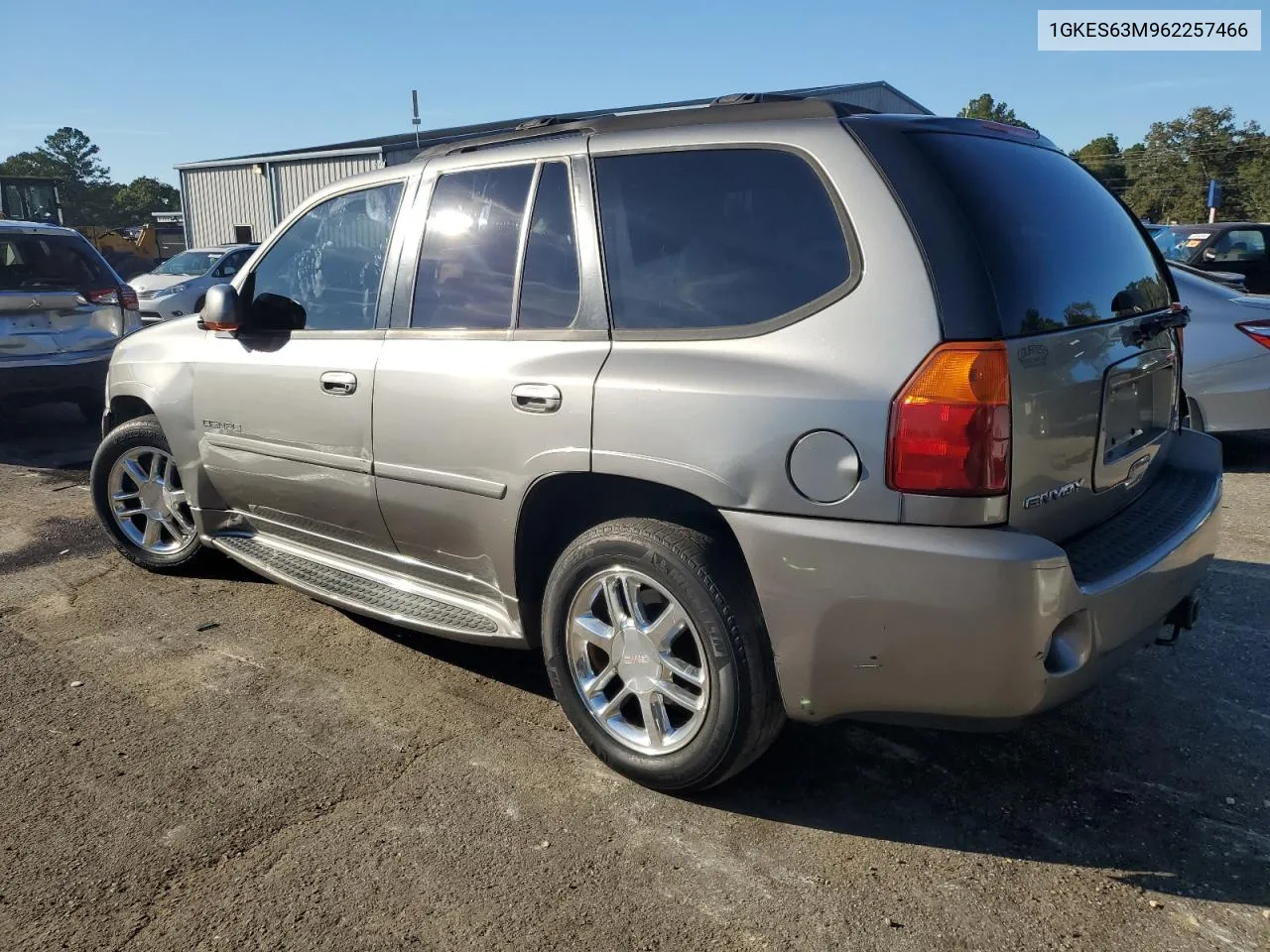 2006 GMC Envoy Denali VIN: 1GKES63M962257466 Lot: 76821124