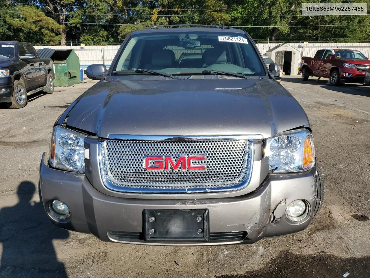 2006 GMC Envoy Denali VIN: 1GKES63M962257466 Lot: 76821124