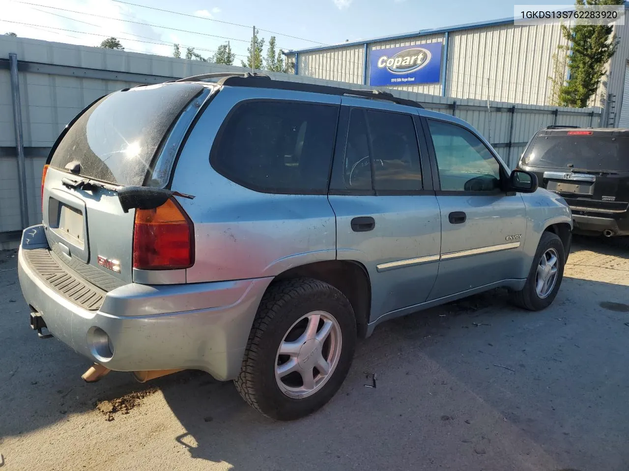 2006 GMC Envoy VIN: 1GKDS13S762283920 Lot: 76986034