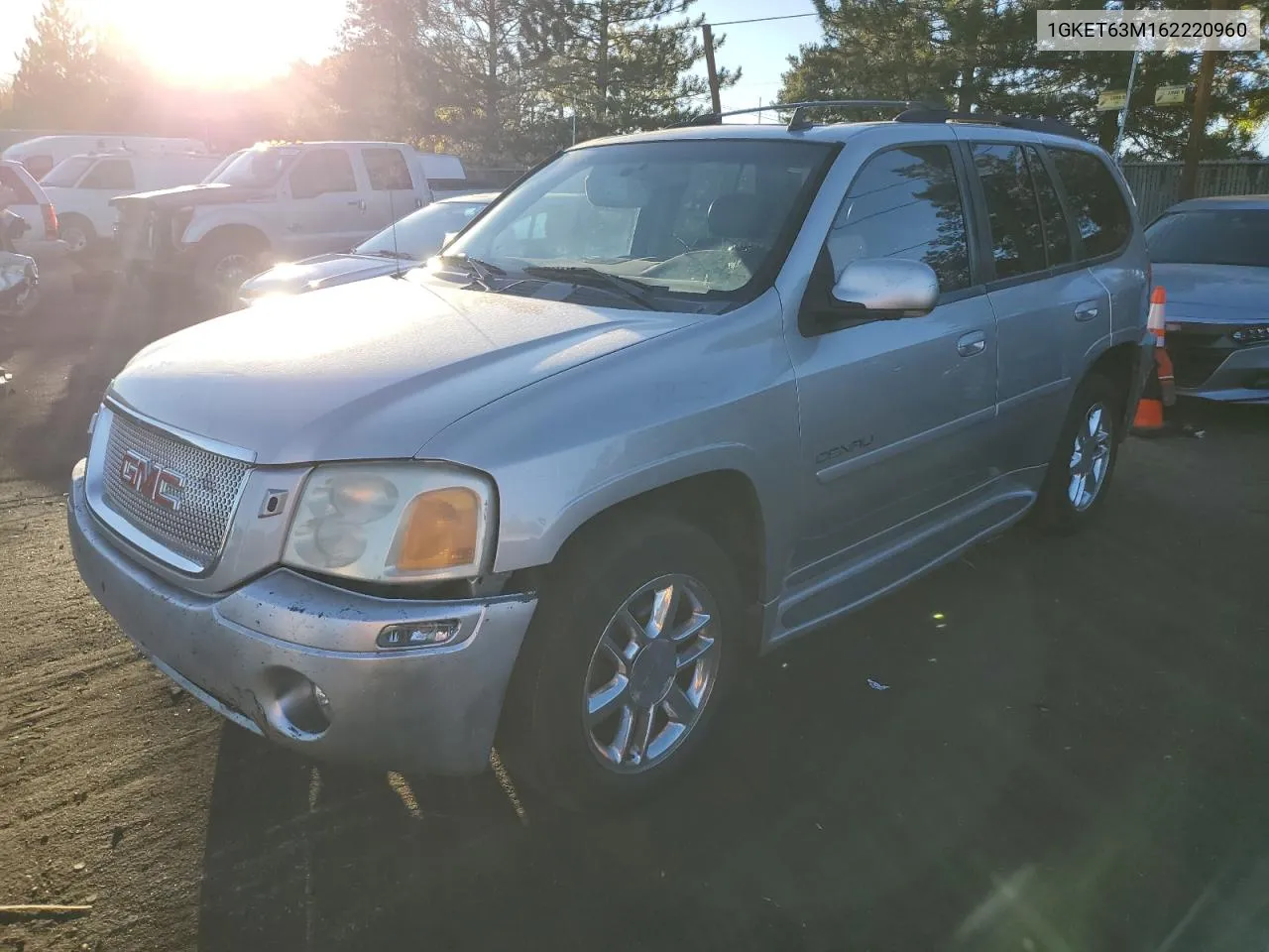 2006 GMC Envoy Denali VIN: 1GKET63M162220960 Lot: 77500424