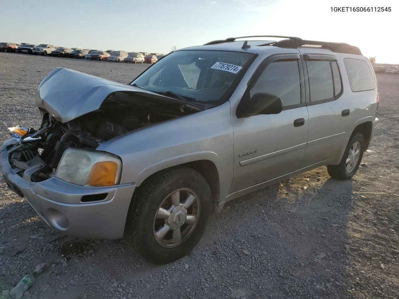 2006 GMC Envoy Xl VIN: 1GKET16S066112545 Lot: 77679274