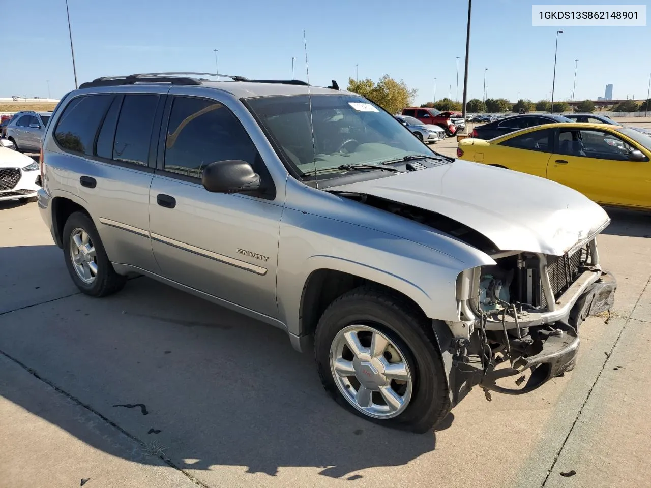 2006 GMC Envoy VIN: 1GKDS13S862148901 Lot: 77684604