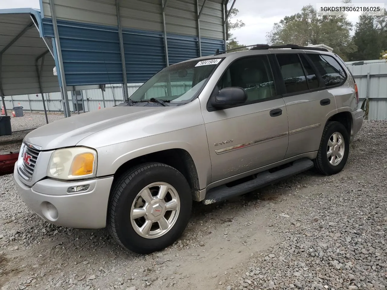 2006 GMC Envoy VIN: 1GKDS13S062186025 Lot: 79041904