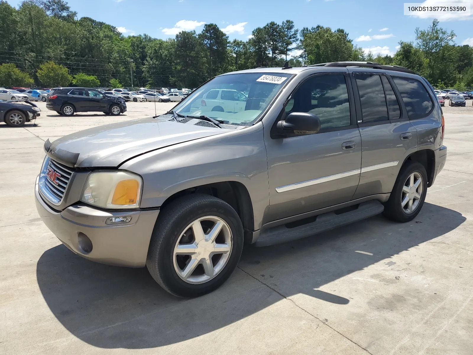 2007 GMC Envoy VIN: 1GKDS13S772153590 Lot: 55478034