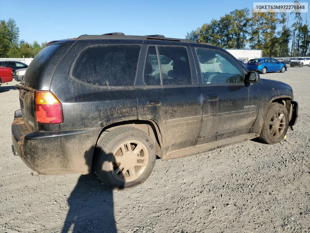 2007 GMC Envoy Denali VIN: 1GKET63M972278848 Lot: 70259134