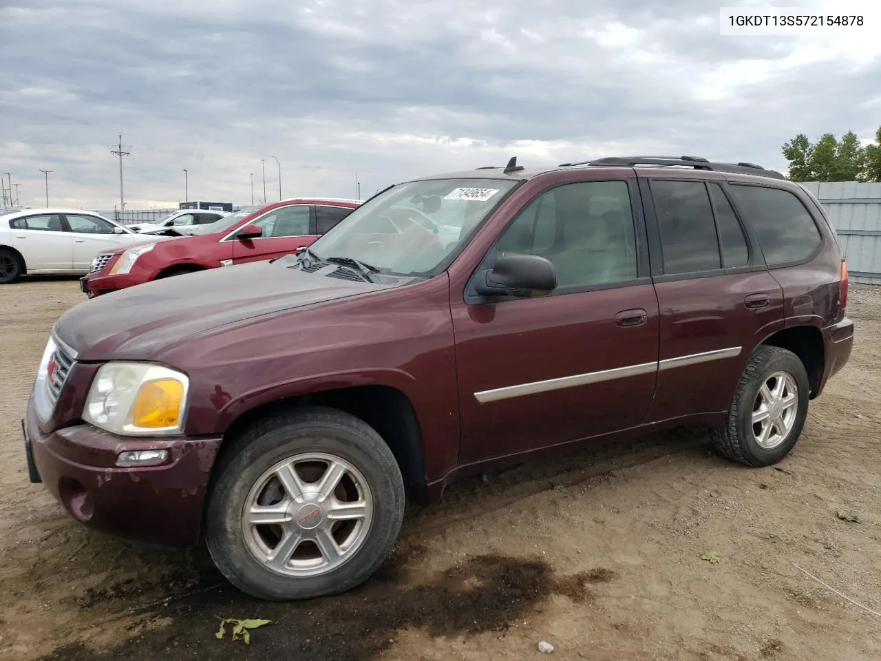 2007 GMC Envoy VIN: 1GKDT13S572154878 Lot: 71349654