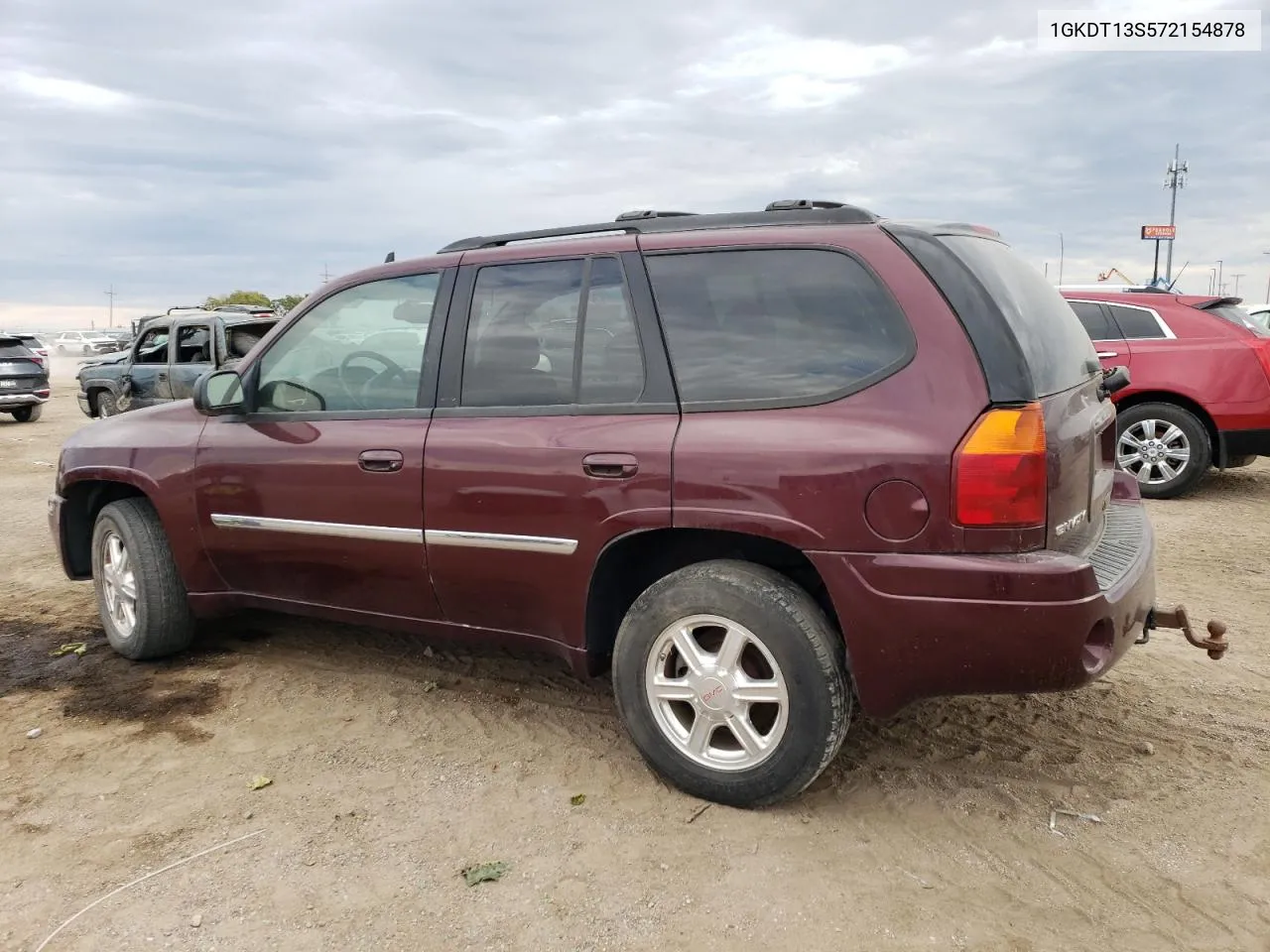 2007 GMC Envoy VIN: 1GKDT13S572154878 Lot: 71349654