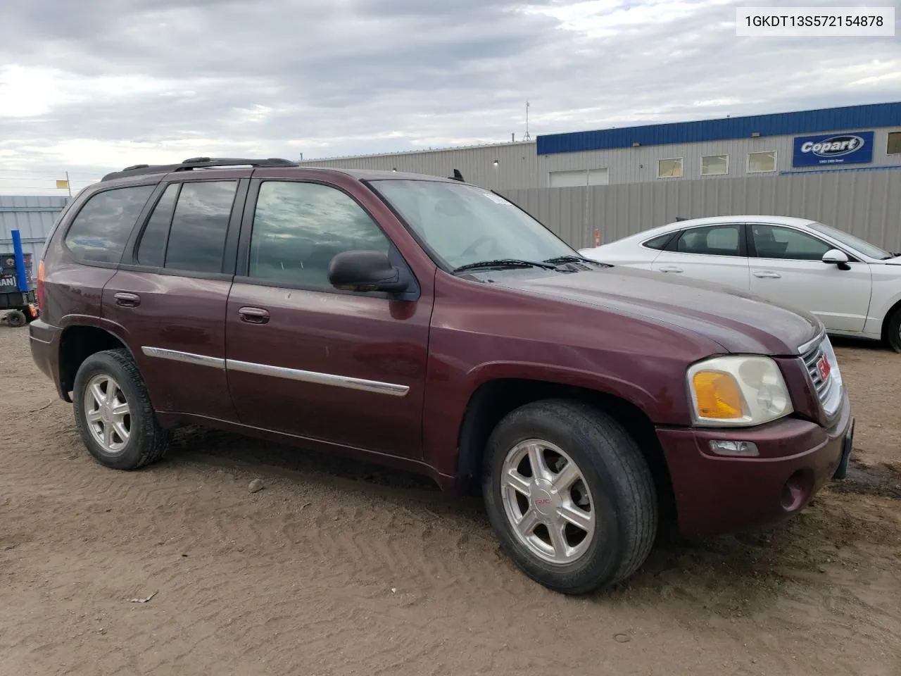 2007 GMC Envoy VIN: 1GKDT13S572154878 Lot: 71349654