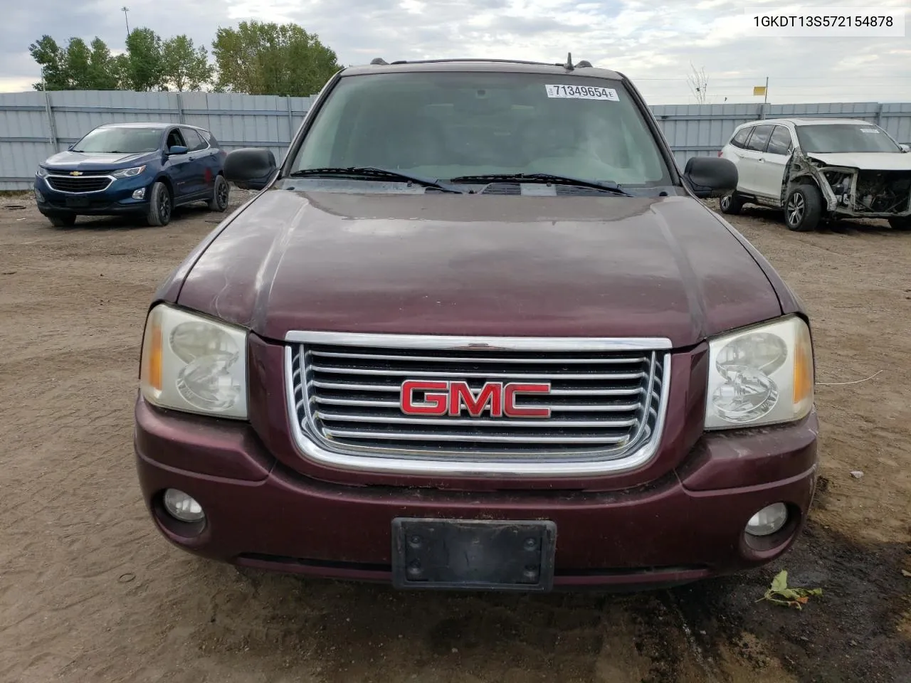 2007 GMC Envoy VIN: 1GKDT13S572154878 Lot: 71349654