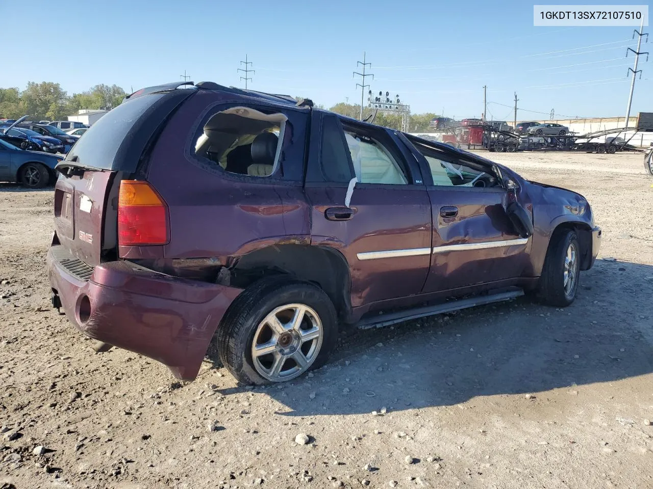 2007 GMC Envoy VIN: 1GKDT13SX72107510 Lot: 73031874