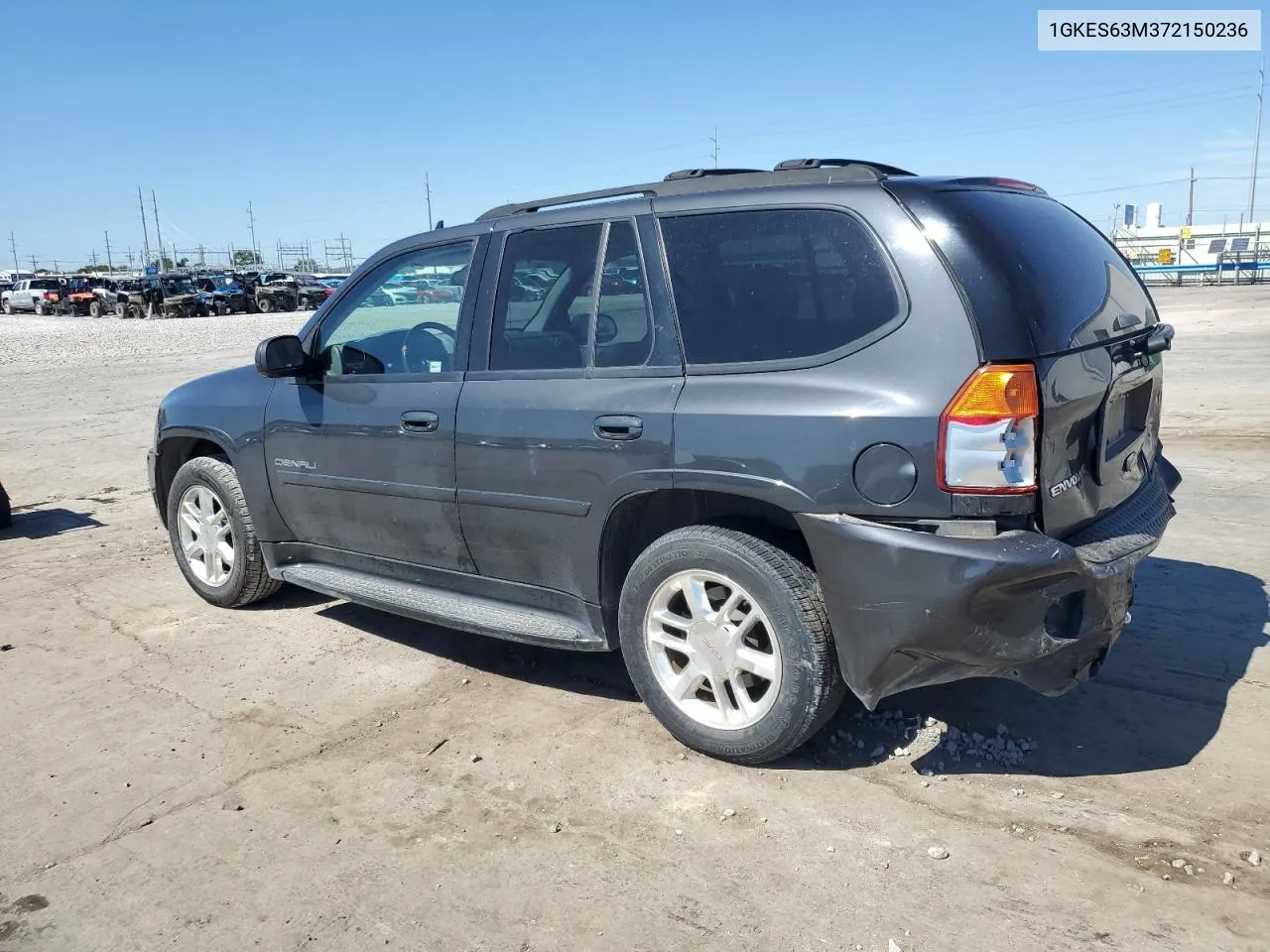 2007 GMC Envoy Denali VIN: 1GKES63M372150236 Lot: 73612354