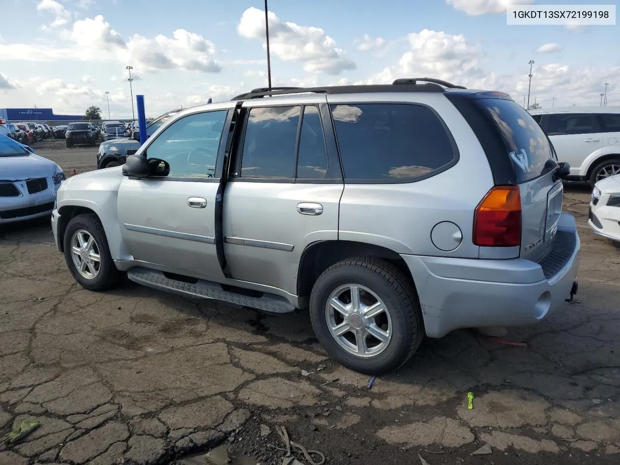 2007 GMC Envoy VIN: 1GKDT13SX72199198 Lot: 74066874