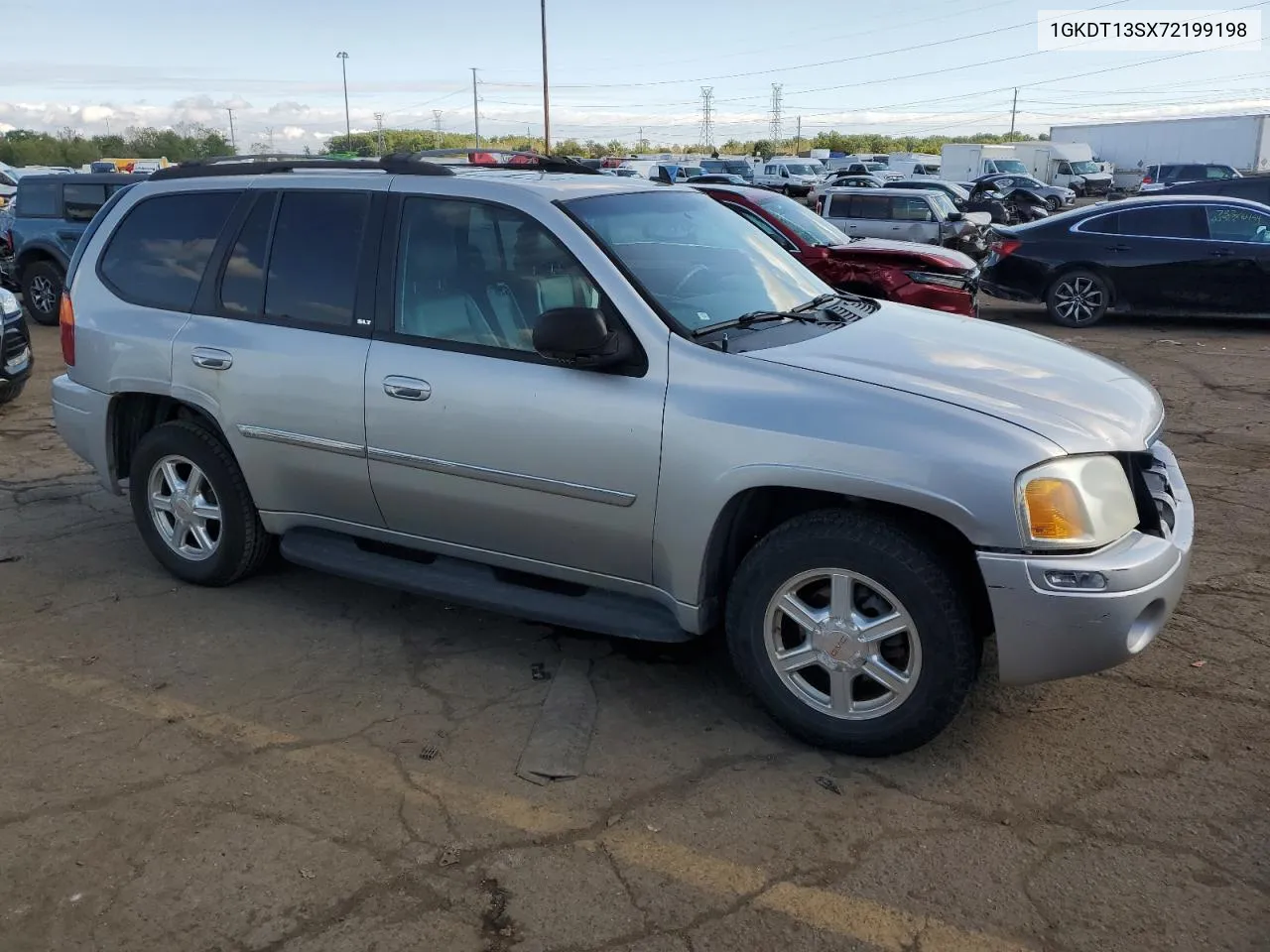 2007 GMC Envoy VIN: 1GKDT13SX72199198 Lot: 74066874