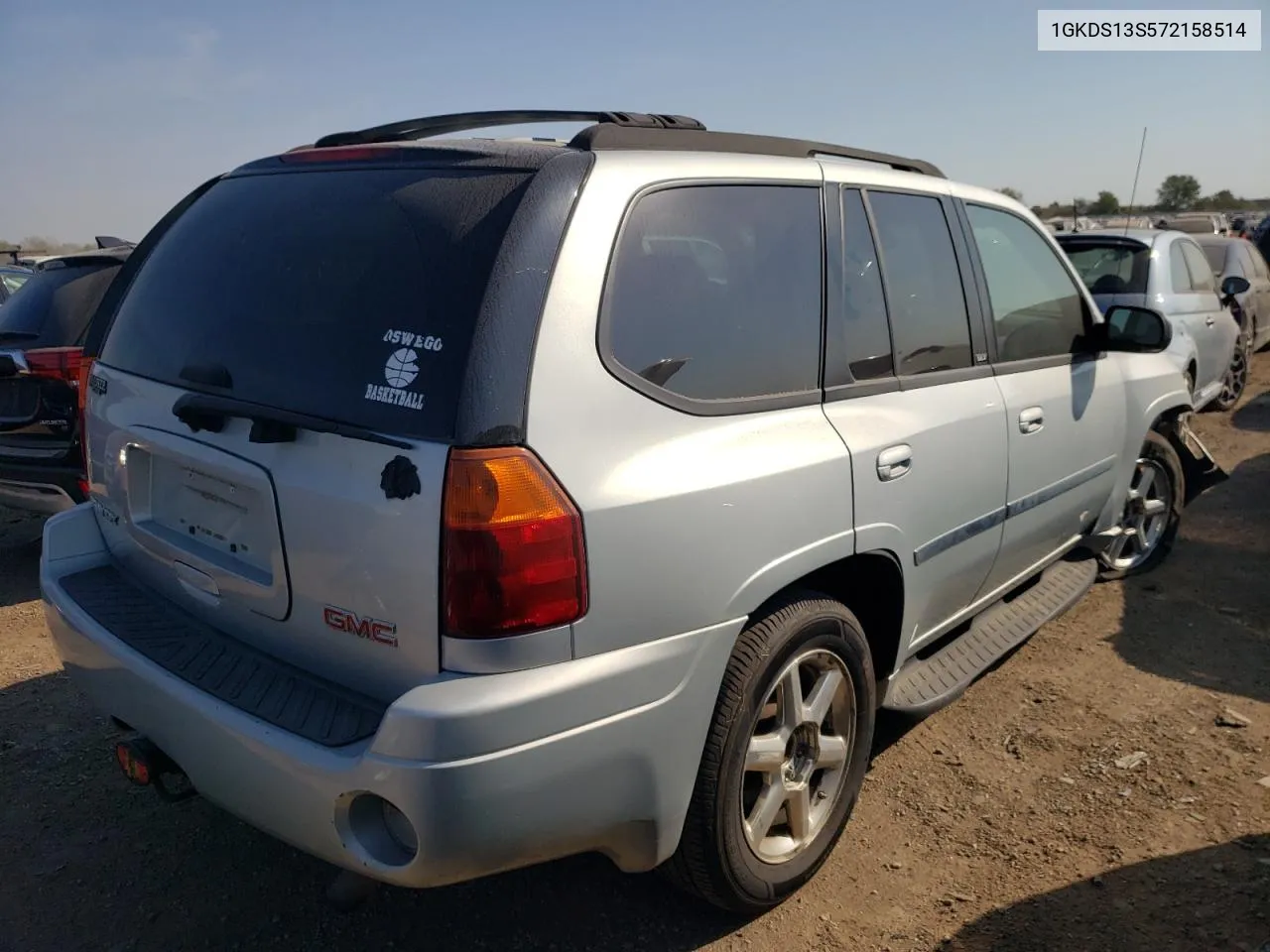 2007 GMC Envoy VIN: 1GKDS13S572158514 Lot: 74208144