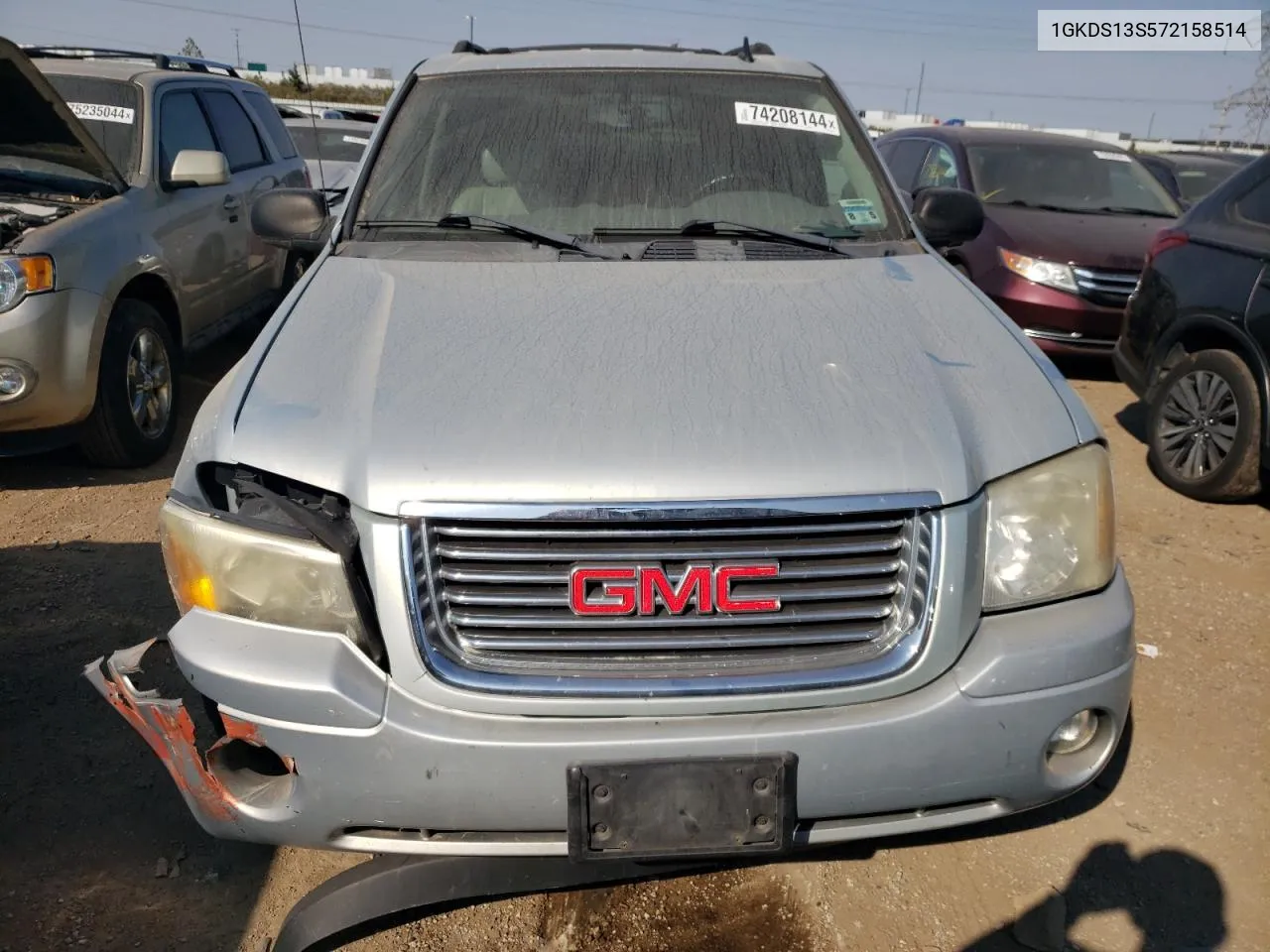 2007 GMC Envoy VIN: 1GKDS13S572158514 Lot: 74208144