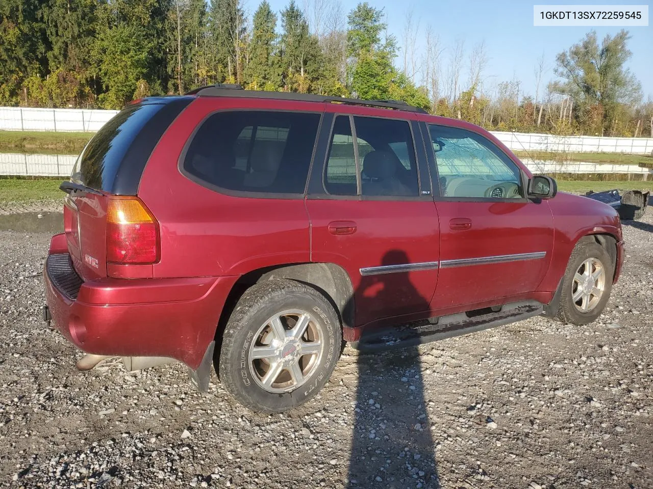 2007 GMC Envoy VIN: 1GKDT13SX72259545 Lot: 75602384