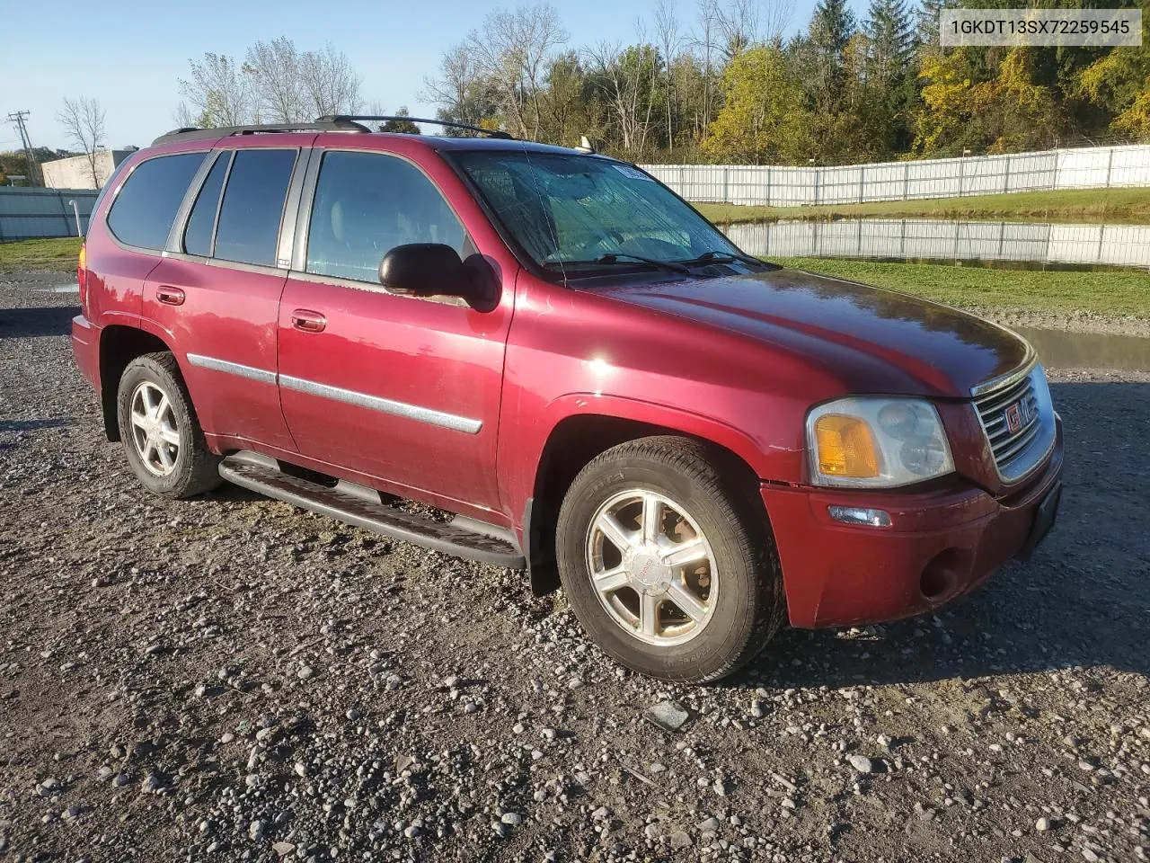 2007 GMC Envoy VIN: 1GKDT13SX72259545 Lot: 75602384