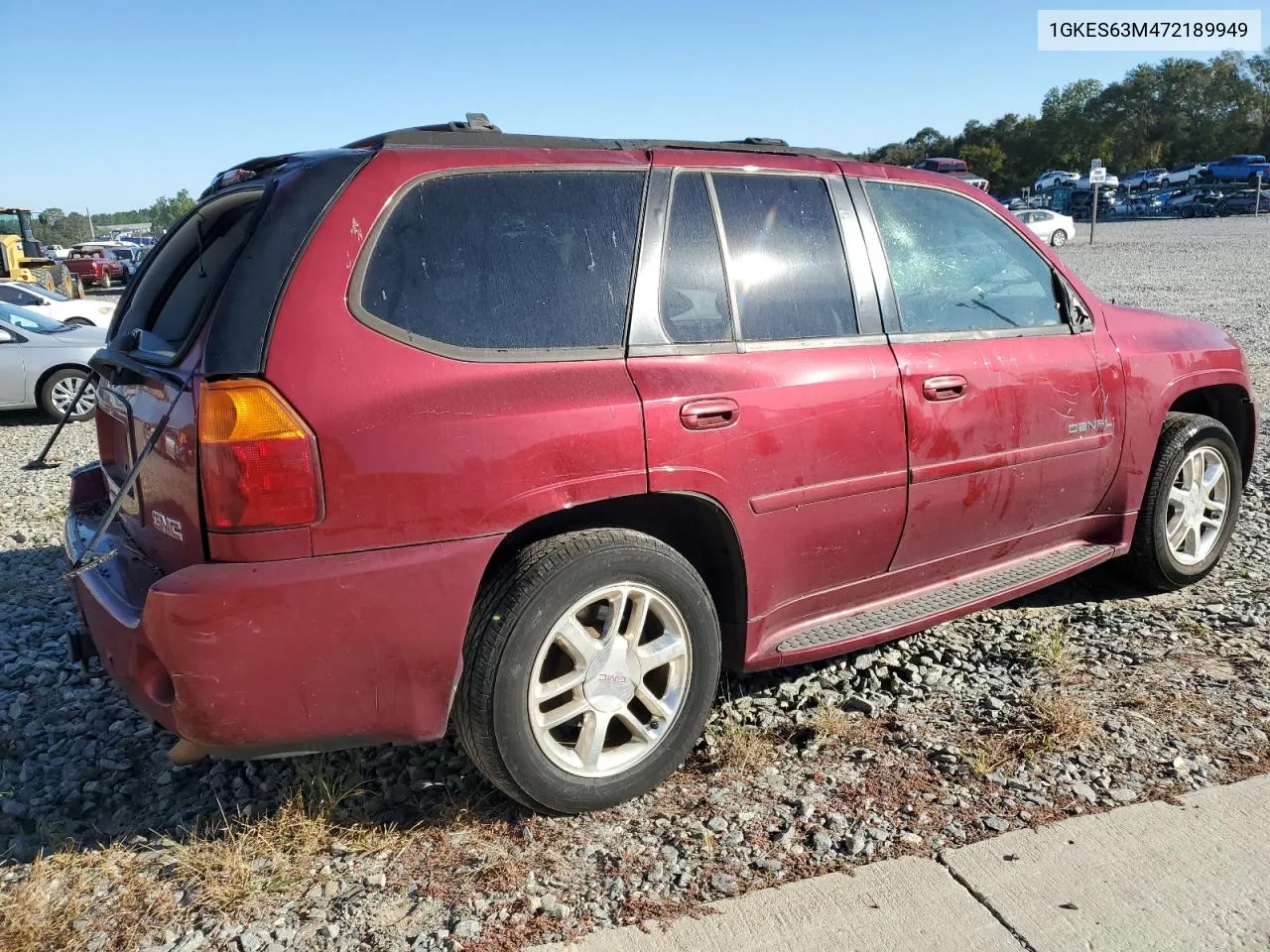 2007 GMC Envoy Denali VIN: 1GKES63M472189949 Lot: 75736444