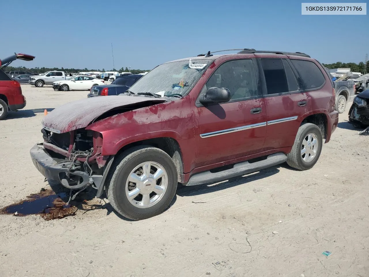 2007 GMC Envoy VIN: 1GKDS13S972171766 Lot: 76034004