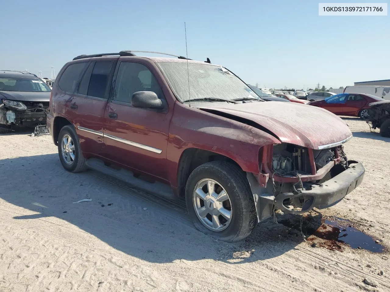 2007 GMC Envoy VIN: 1GKDS13S972171766 Lot: 76034004