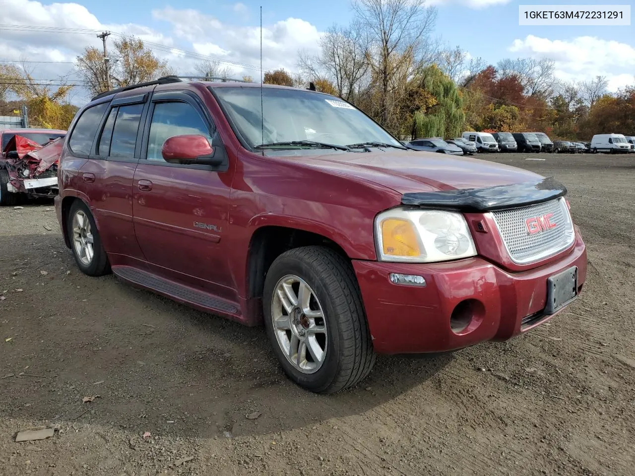 2007 GMC Envoy Denali VIN: 1GKET63M472231291 Lot: 77020984