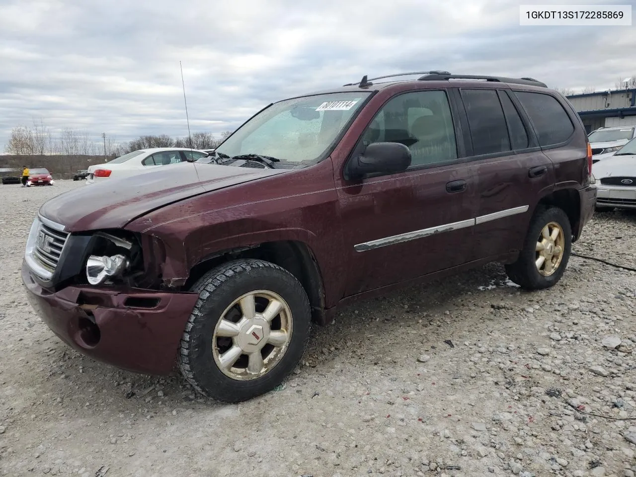 2007 GMC Envoy VIN: 1GKDT13S172285869 Lot: 80101114