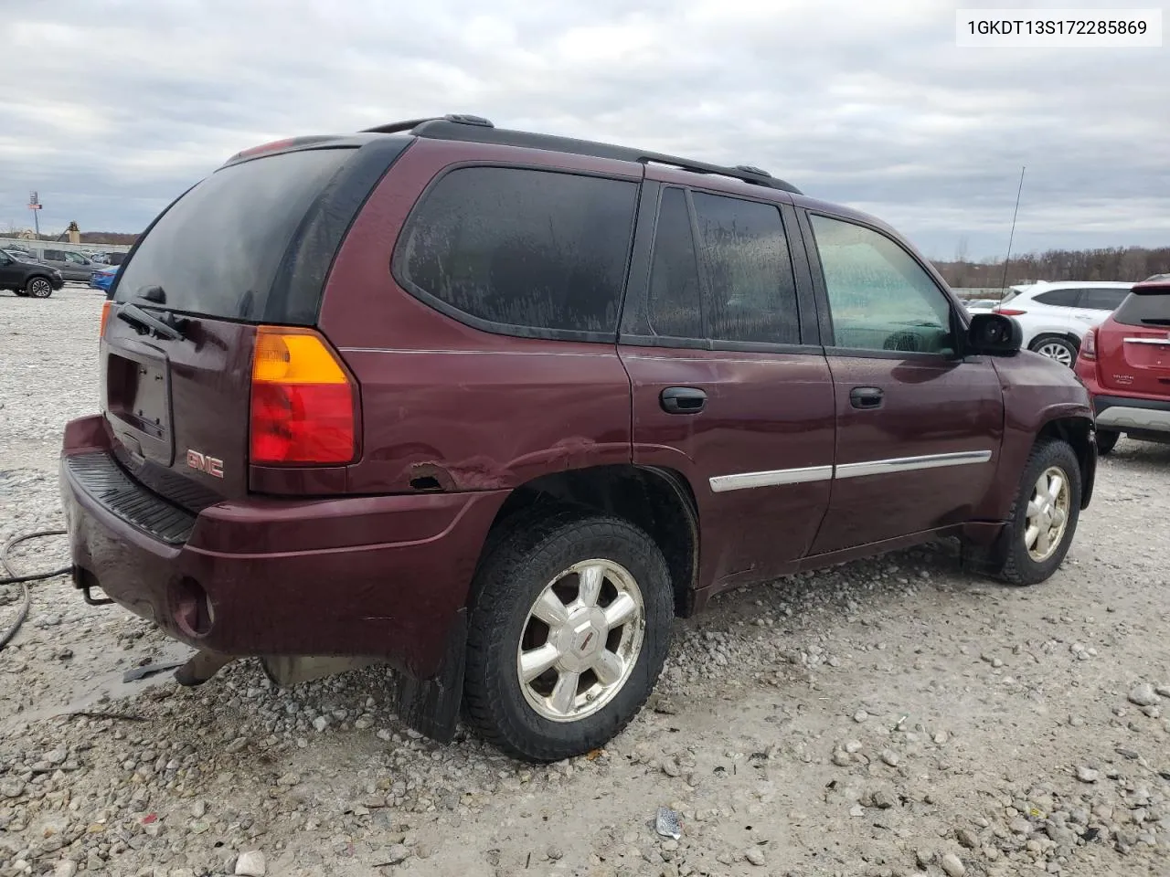 2007 GMC Envoy VIN: 1GKDT13S172285869 Lot: 80101114