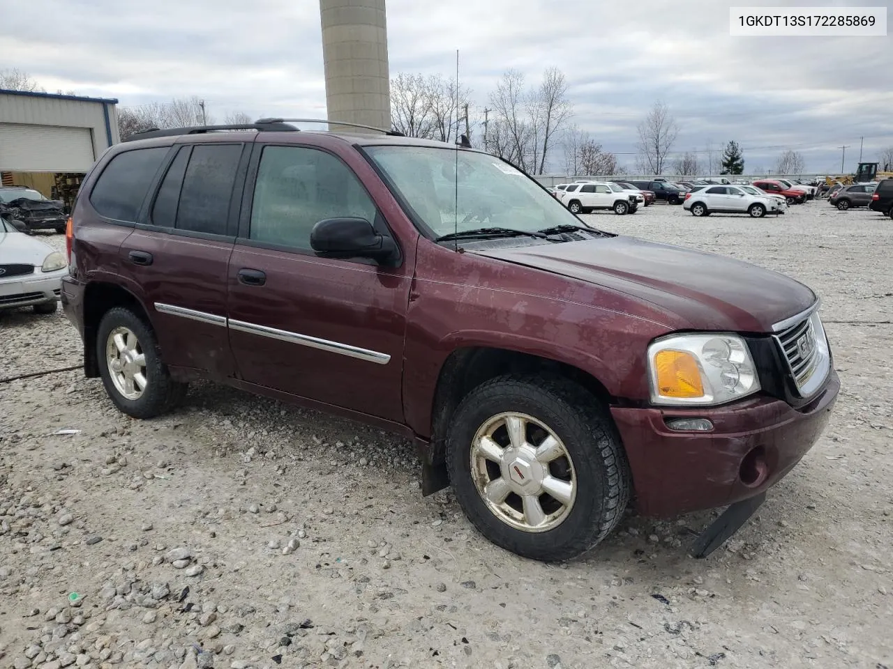 2007 GMC Envoy VIN: 1GKDT13S172285869 Lot: 80101114