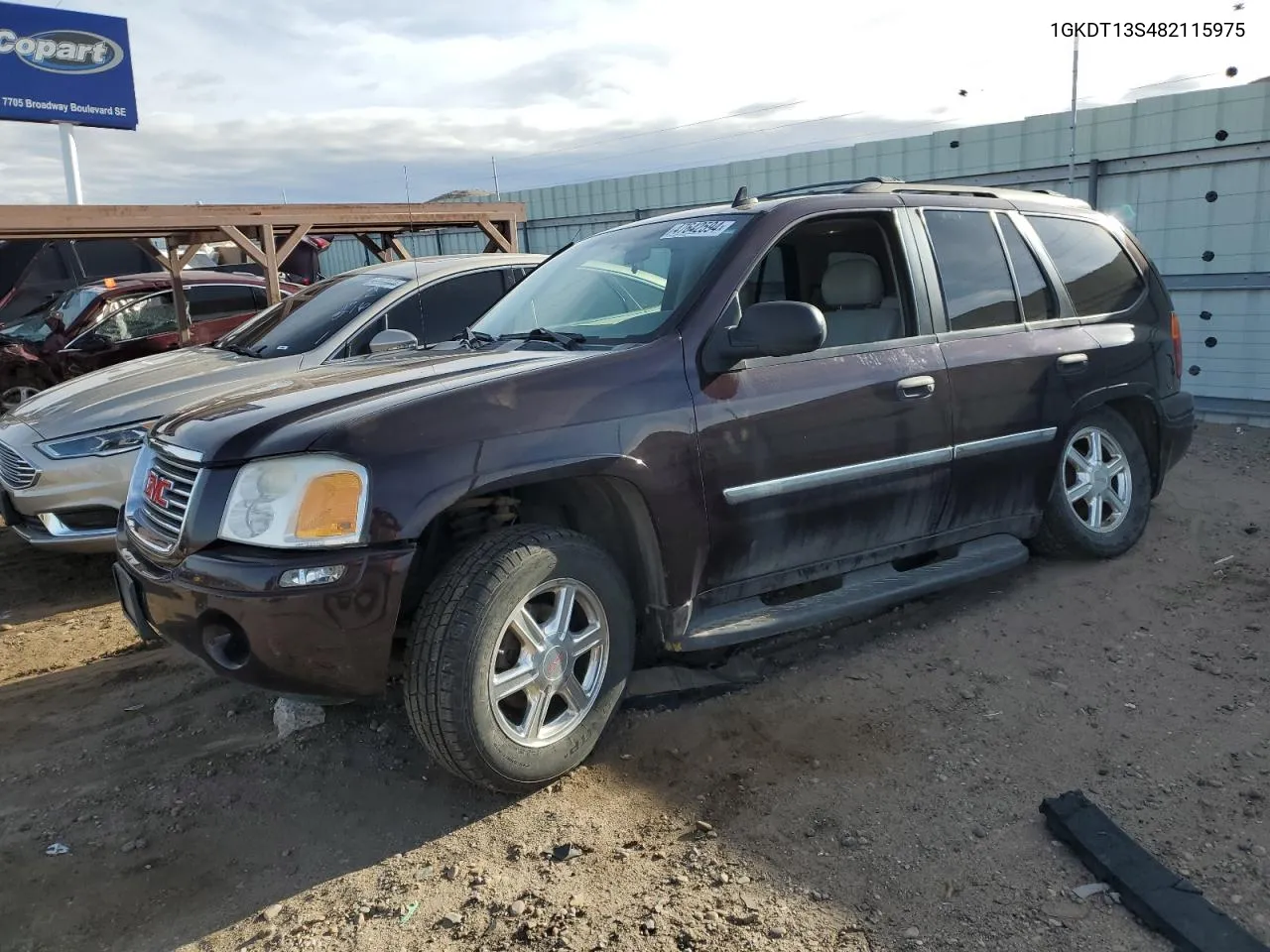 1GKDT13S482115975 2008 GMC Envoy