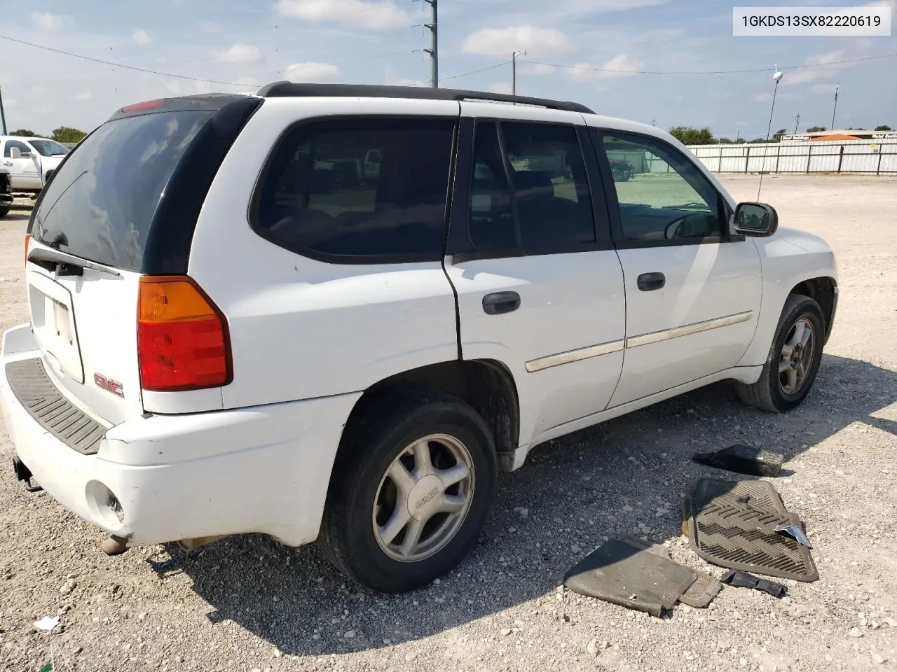 2008 GMC Envoy VIN: 1GKDS13SX82220619 Lot: 72654454