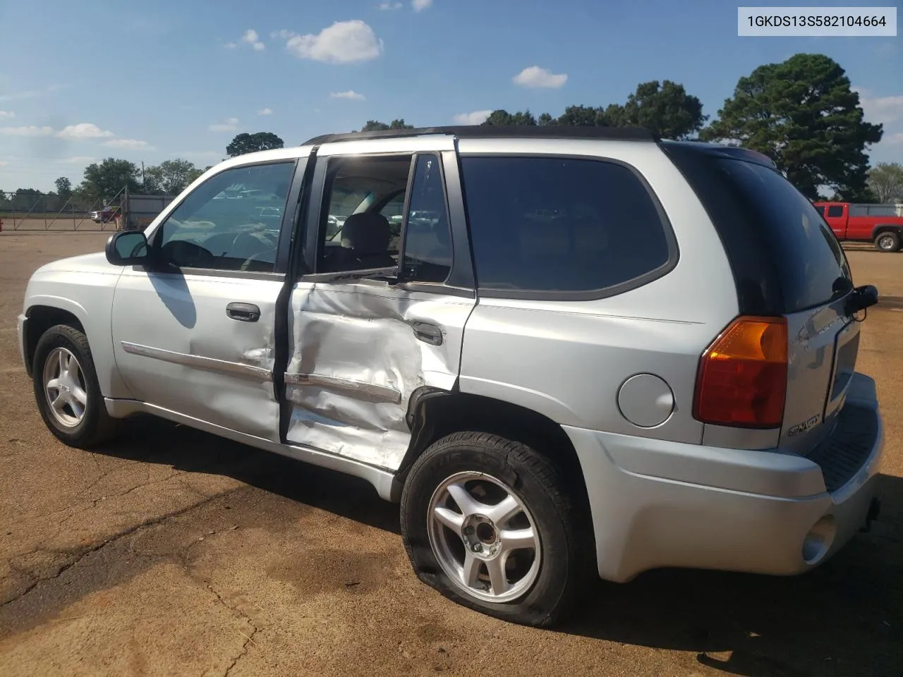 2008 GMC Envoy VIN: 1GKDS13S582104664 Lot: 72690804