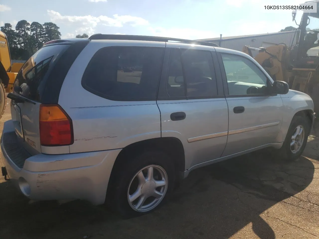 2008 GMC Envoy VIN: 1GKDS13S582104664 Lot: 72690804