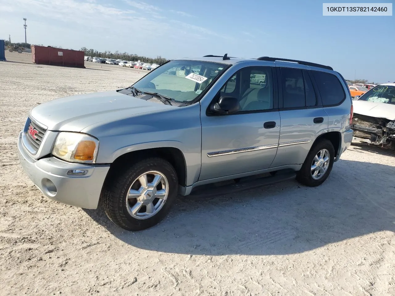 2008 GMC Envoy VIN: 1GKDT13S782142460 Lot: 75233854